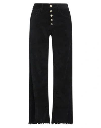 Cycle Woman Pants Black Size 27 Cotton, Modal