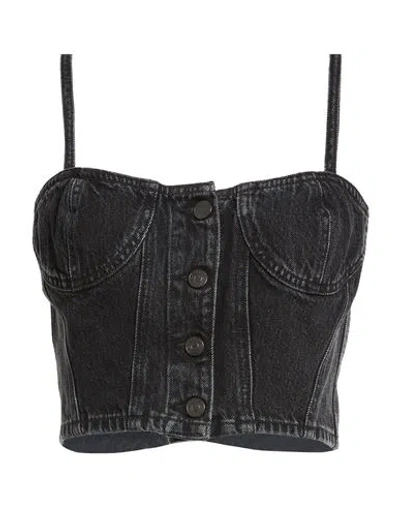 Cycle Woman Top Black Size M Cotton