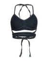 Cycle Woman Top Blue Size M Cotton, Polyester, Elastane In Black