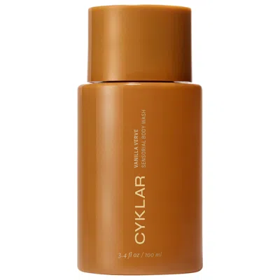 Cyklar Mini Vanilla Verve Sensorial Body Wash For Moisture Barrier 3.4 Fl Oz./100 ml
