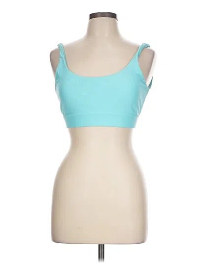Pre-owned Cyn And Luca Sports Bra In Teal