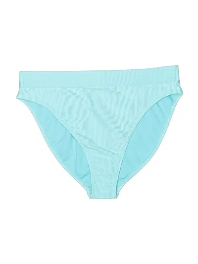 Pre-owned Cyn And Luca Swimsuit Bottoms In Teal