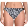 Cyn And Luca Womens Floral Macrame Swim Bottom Separates In Multi