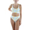Cyn And Luca Womens Floral Print Nylon Swim Bottom Separates In Multi