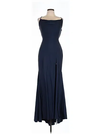 Cynthia & Sahar Cocktail Dress In Blue