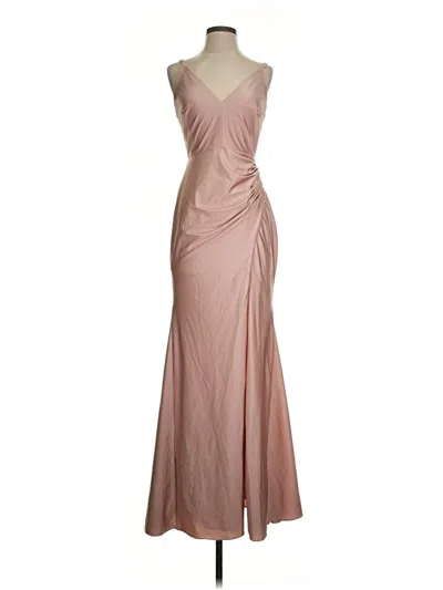 Pre-owned Cynthia & Sahar Cocktail Dress In Brown