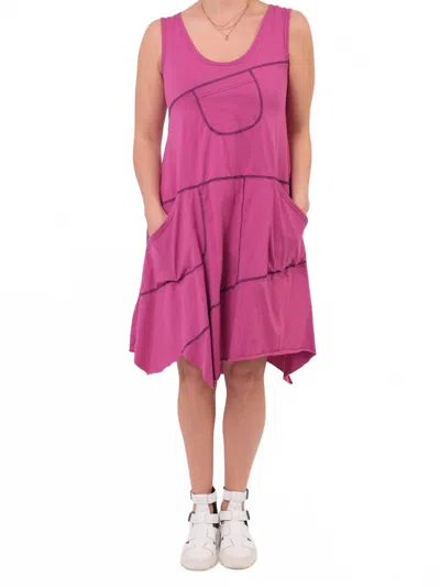 Cynthia Ashby Benito Dress In Raspberry In Pink