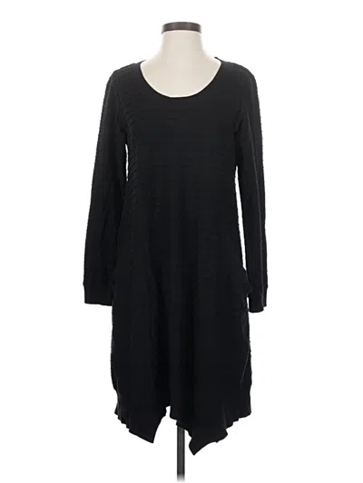Pre-owned Cynthia Ashby Casual Dress In Black