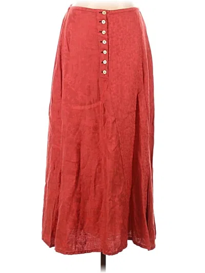 Pre-owned Cynthia Ashby Casual Skirt In Pink