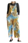 Cynthia Ashby Ego Overalls Jumpsuit In Seaside In Blue