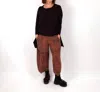 Cynthia Ashby Niles Wide Leg Pants In Outback Print