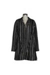 Cynthia Ashby Women's Abacus Reversible Jacket In Ore In Multi