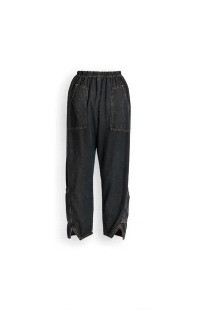 Cynthia Ashby Women's Breck Denim Jean In Copper In Black