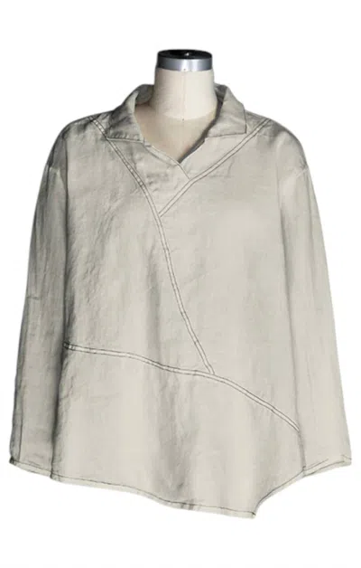 Cynthia Ashby Women's Jan Top In Ashby White In Multi