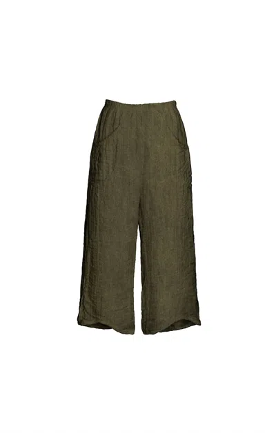 Cynthia Ashby Women's Noah Pant In Camp In Green