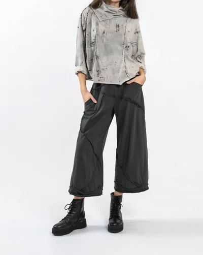 Cynthia Ashby Women's Macy Pants In Charcoal In Pink