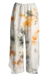 Cynthia Ashby Women's Milo Linen Pants In Fresco In Multi