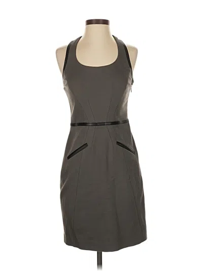Pre-owned Cynthia Cynthia Steffe Casual Dress In Gray