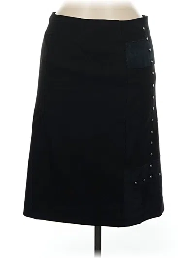 Pre-owned Cynthia Cynthia Steffe Casual Skirt In Black