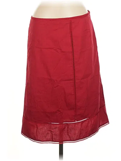 Pre-owned Cynthia Cynthia Steffe Casual Skirt In Red