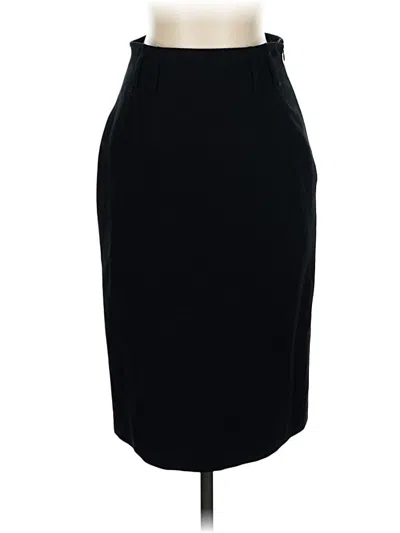 Pre-owned Cynthia Cynthia Steffe Formal Skirt In Black