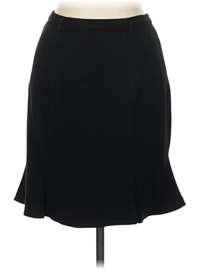 Pre-owned Cynthia Cynthia Steffe Formal Skirt In Black