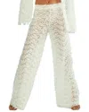Cynthia Rowley 3d Embroidered Tulle Pant