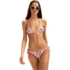 Cynthia Rowley Amalfi Bikini Bottom In Pink