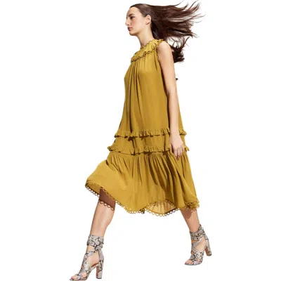Cynthia Rowley Annabelle Sleeveless Midi Dress