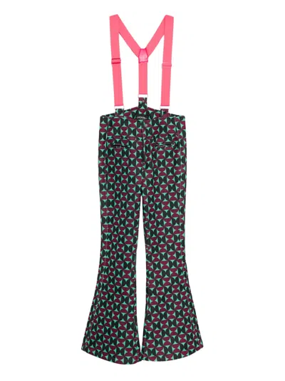 Cynthia Rowley Art Nouveau Ski Pants In Multi