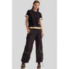 Cynthia Rowley Athena Tee In Black