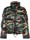 Cynthia Rowley Backcountry Padded Jacket In Green