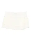 Cynthia Rowley Bella Mini Skirt In Neutral