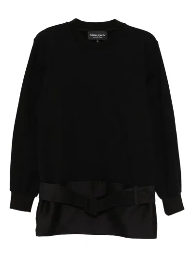 Cynthia Rowley Belted Dress In Black