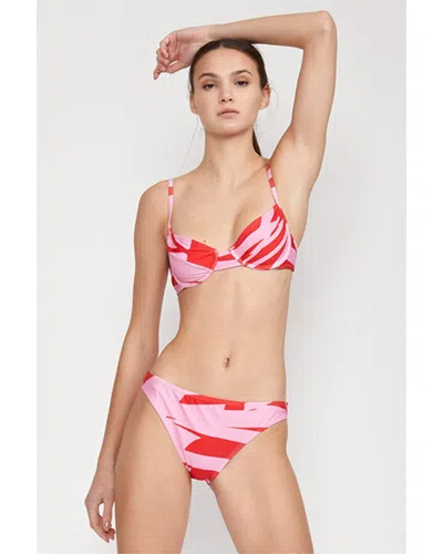 Cynthia Rowley Bikini Bottom In Pink