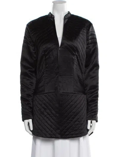 Pre-owned Cynthia Rowley Blazer In Black