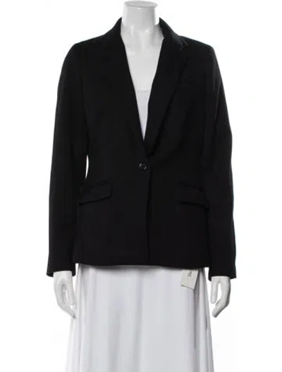 Pre-owned Cynthia Rowley Blazer In Black