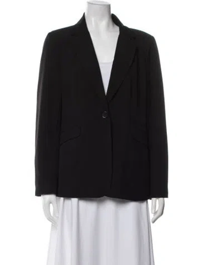 Pre-owned Cynthia Rowley Blazer In Black