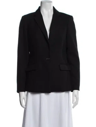 Pre-owned Cynthia Rowley Blazer In Black