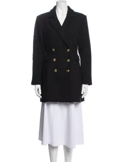 Pre-owned Cynthia Rowley Blazer In Black