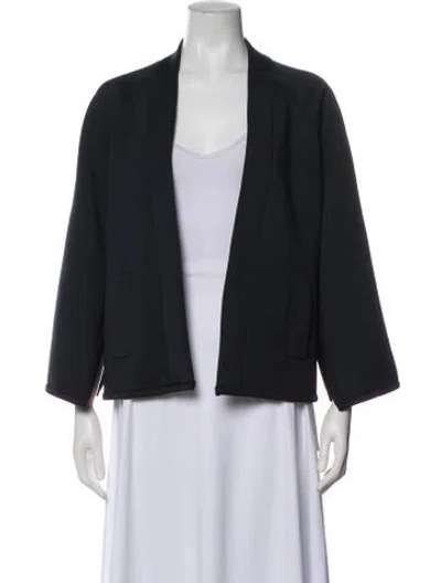 Pre-owned Cynthia Rowley Blazer In Gray