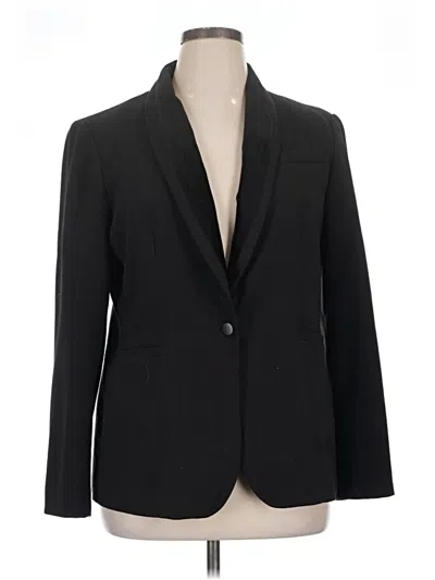 Pre-owned Cynthia Rowley Blazer Jacket In Black