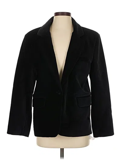 Pre-owned Cynthia Rowley Blazer Jacket In Black