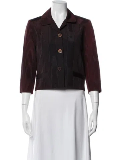 Pre-owned Cynthia Rowley Blazer In Multi