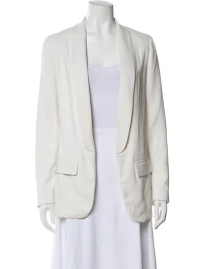 Pre-owned Cynthia Rowley Blazer In Neutral