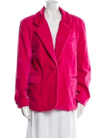 Pre-owned Cynthia Rowley Blazer In Red