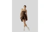 Cynthia Rowley Bonded Basics Dress In Brown