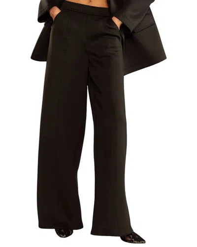 CYNTHIA ROWLEY BONDED PICK STITCH PANT