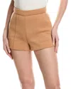 Cynthia Rowley Bonded Pick Stitch Short