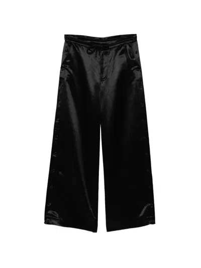 Cynthia Rowley Breakaway Trousers In Black